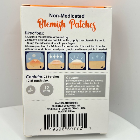 🦋$10 ~ b-pure ~ Non-Medicated Blemish Patches ~ 24 Pack ~ NEW - Picture 2 of 4